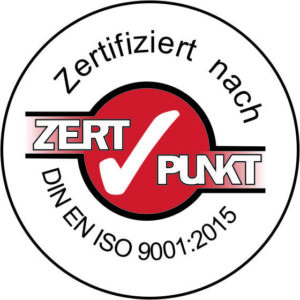 Zertifikat DIN EN ISO 9001:2015